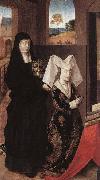 Petrus Christus Isabel of Portugal with St Elizabeth Germany oil painting artist